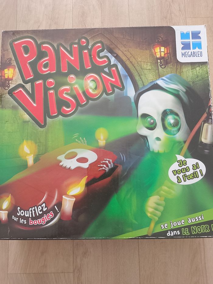 Jeu société panic vision