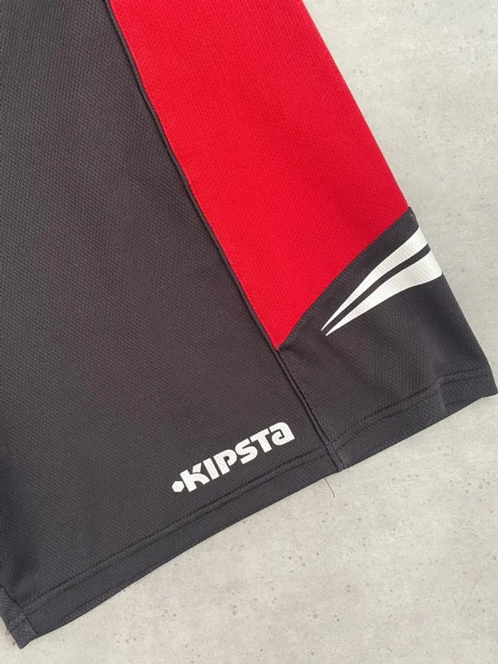 Short noir et rouge Kipsta Homme - photo numéro 3