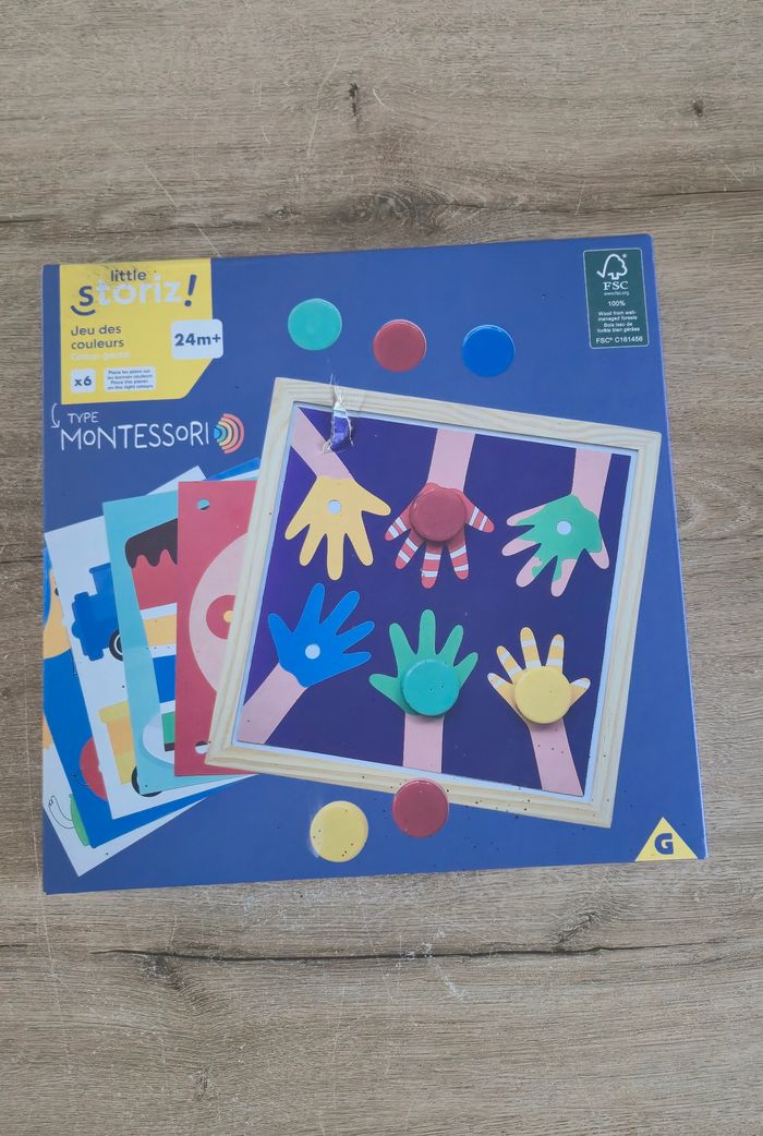 Jeu des couleurs aimanté Montessori - photo numéro 2
