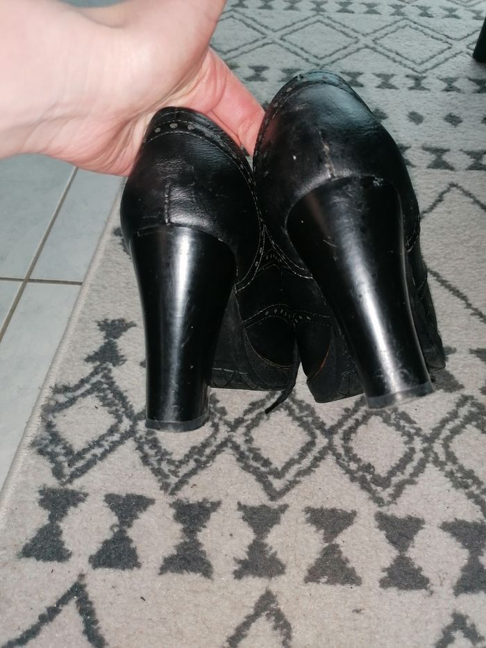 Derbies à talon noire pointure 38 - photo numéro 7