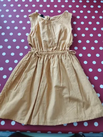 Robe jaune Kiabi 5 ans