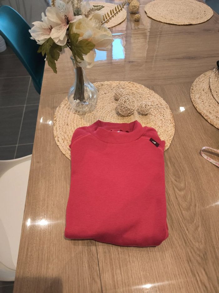 Pull rose Wed'ze Decathlon taille S