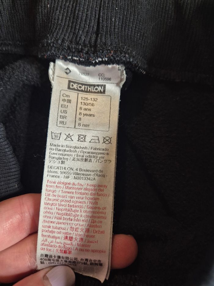 Lot de 3 pantalons joggings fille - 8 ans - photo numéro 10