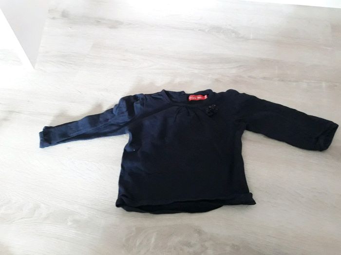 T shirt manche longue noeud 12 mois tissaia