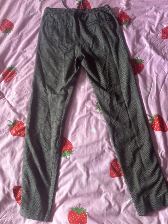 Pantalon garçon à carreaux BZB taille 34 - photo numéro 6