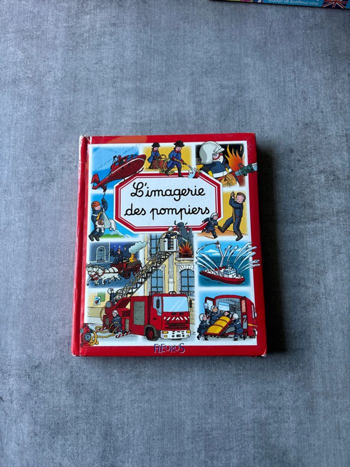 Livre l’imagerie des pompiers