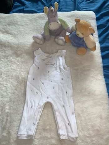 Jolie salopette mixte  1 mois⚡️