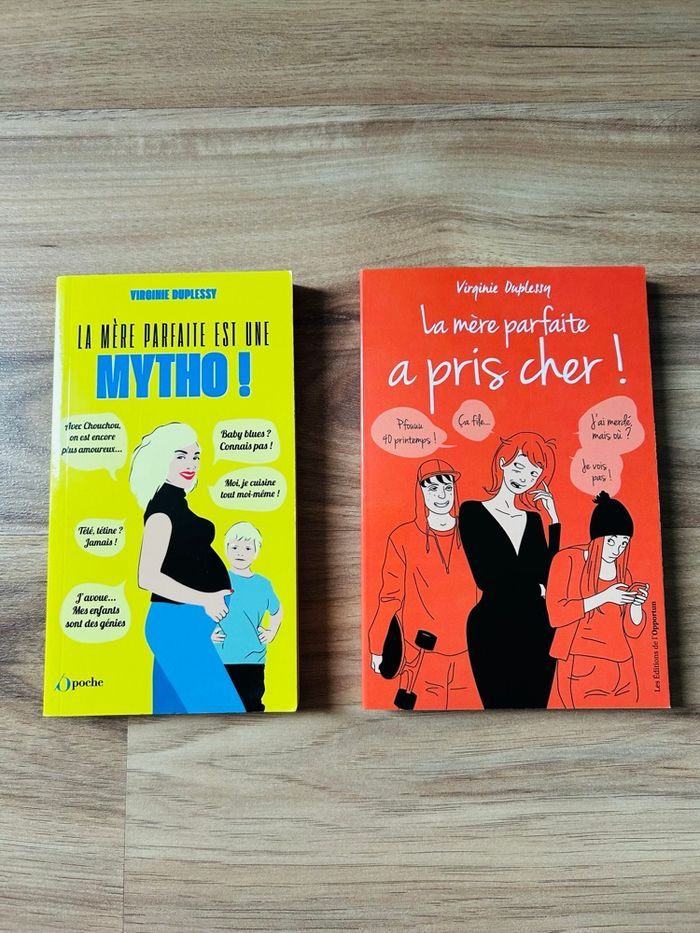 Lot de 2 livres de Virginie Duplessy Maternité - photo numéro 1