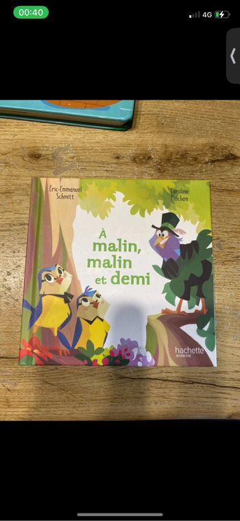 Livre à malin malin et demi