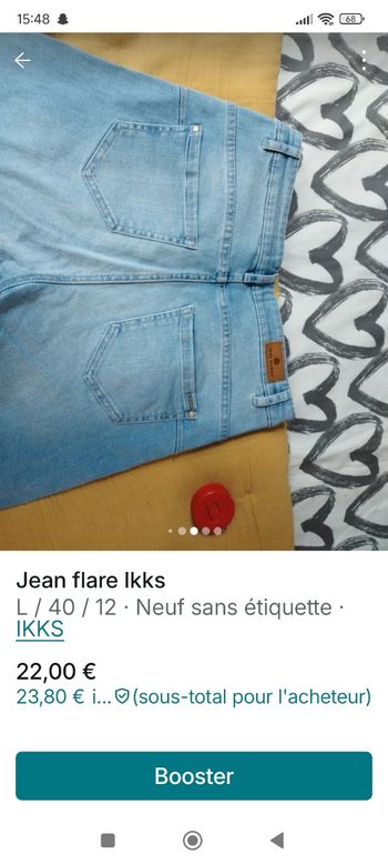 Jean flare Ikks j