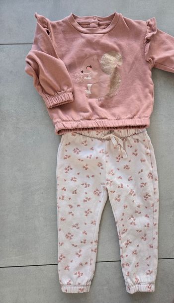 Ensemble bébé fille 24mois Gemo