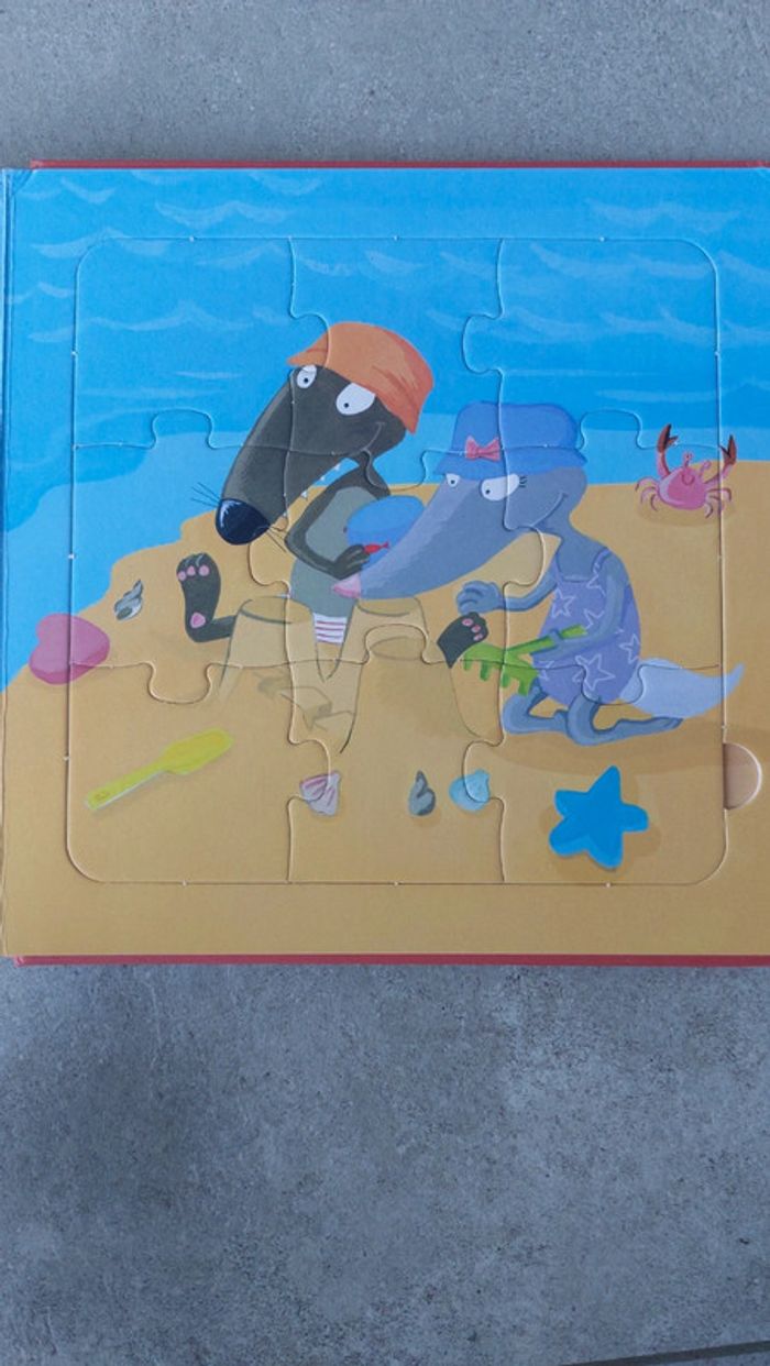 Livre puzzle p'tit loup vertbaudet - photo numéro 8