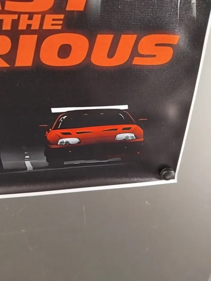 Affiche de film Fast and Furious sur toile - photo numéro 5