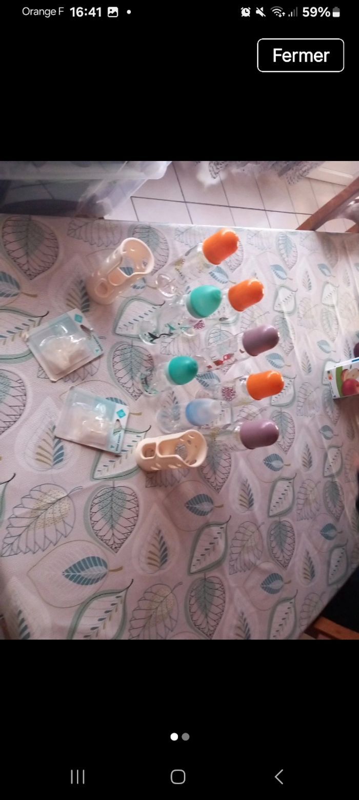 Lot de biberons - photo numéro 2