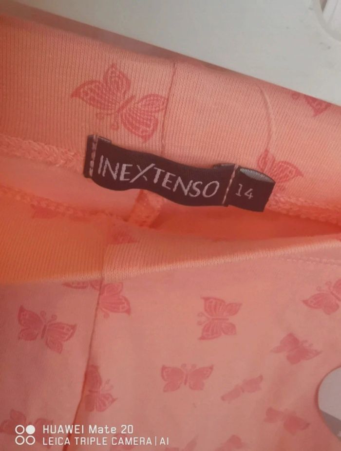 💕Joli Lot de 2 leggings 3/4 fille - 14 ans fille inextenso 💕 - photo numéro 8