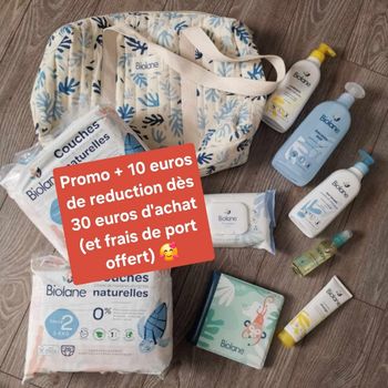 Biolane - coffret maternité produits couches 