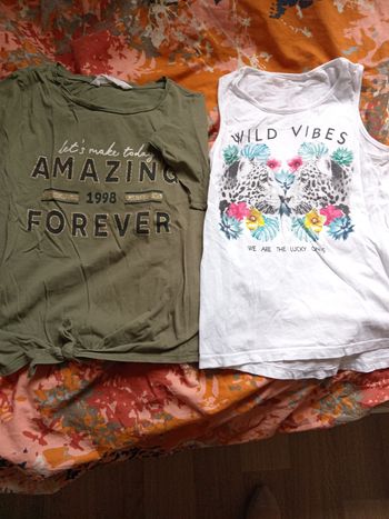 Lot de 2 hauts 10/12ANS et 12 ans