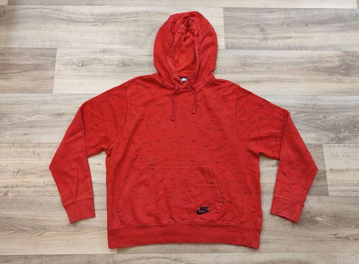 Vêtement Homme Sweats pull sweat à capuche rouge Nike taille L #Retrostreet - photo numéro 9