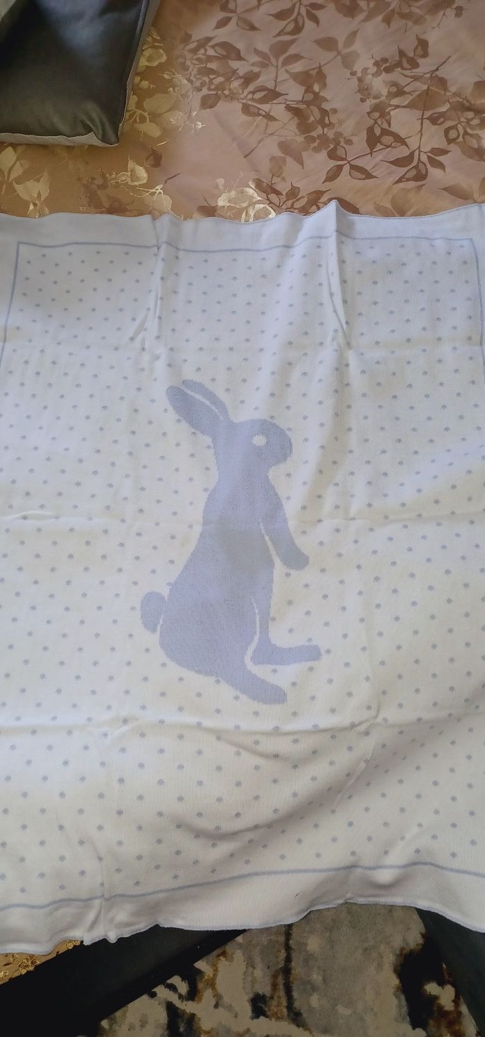 Lot 2 plaids bébé - photo numéro 2