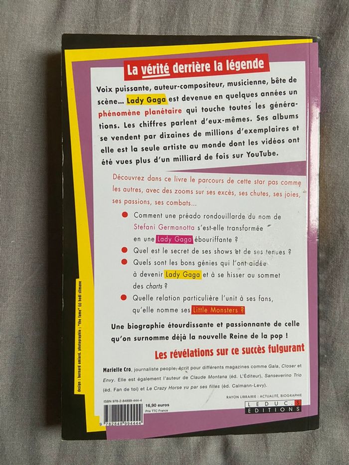 Livre Lady Gaga - photo numéro 2