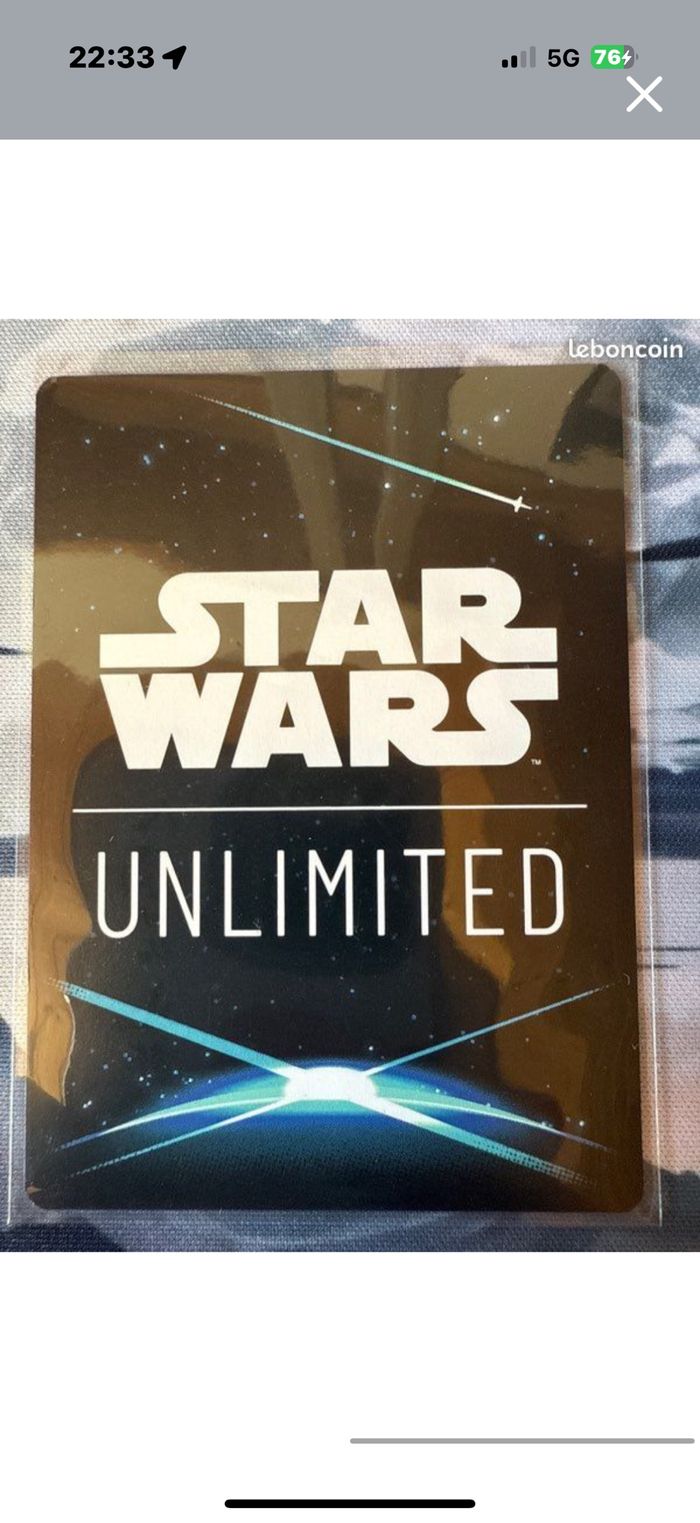 Star wars unlimited carte Légendaire "Luke Skywalker" - photo numéro 2