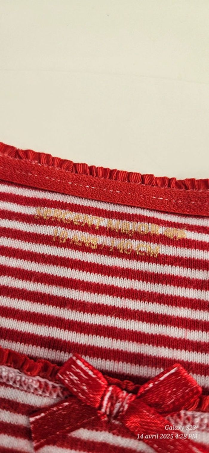 Maillot de corps mc 10A sgmj thème Noël - photo numéro 5