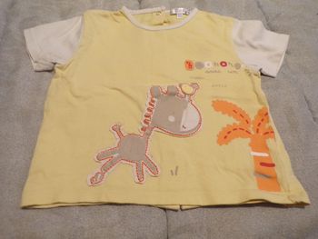 Tee shirt manches courte 24 Mois Kitchoun