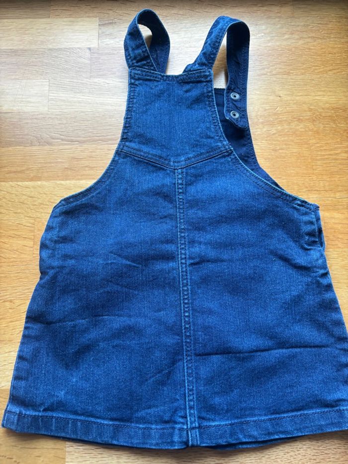Salopette en jean dpam 18 mois fille - photo numéro 3