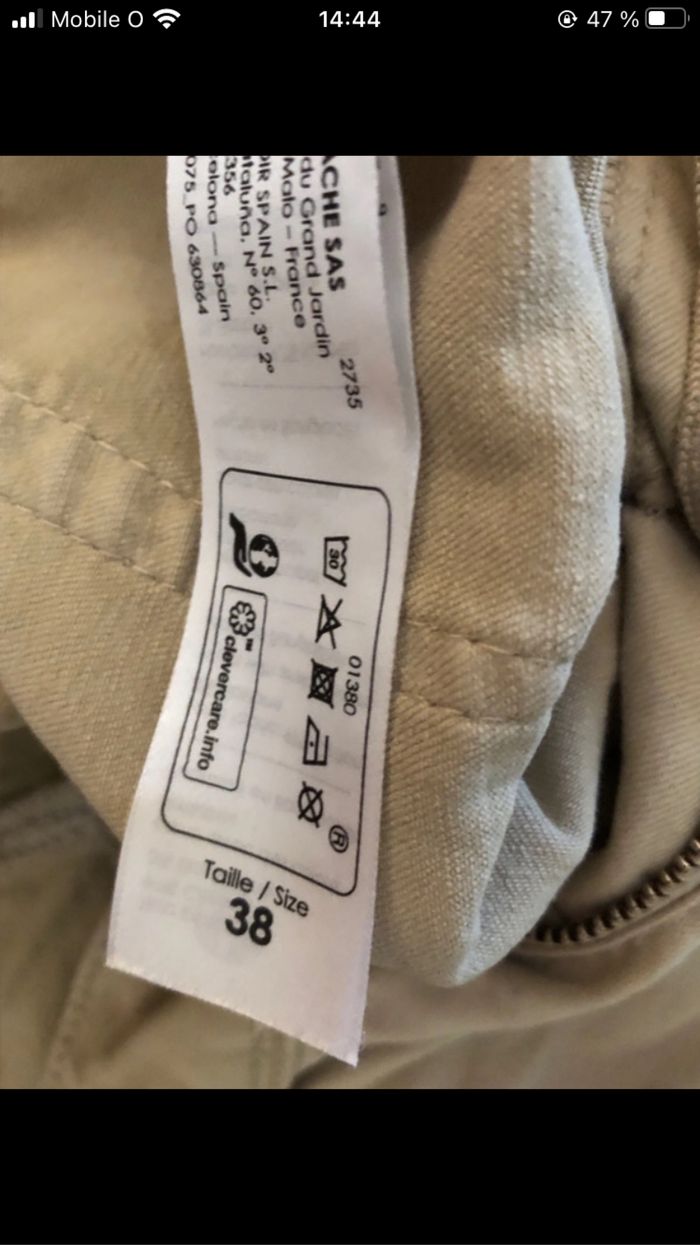 Pantalon toile - photo numéro 5