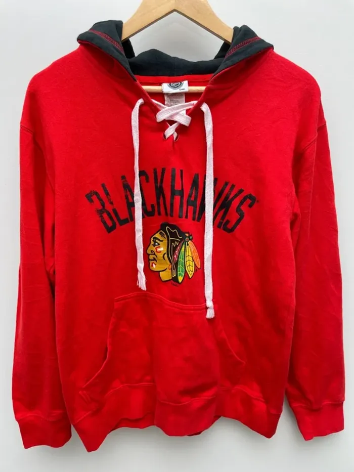 NHL hoodie Chicago Blackhawks Mens M