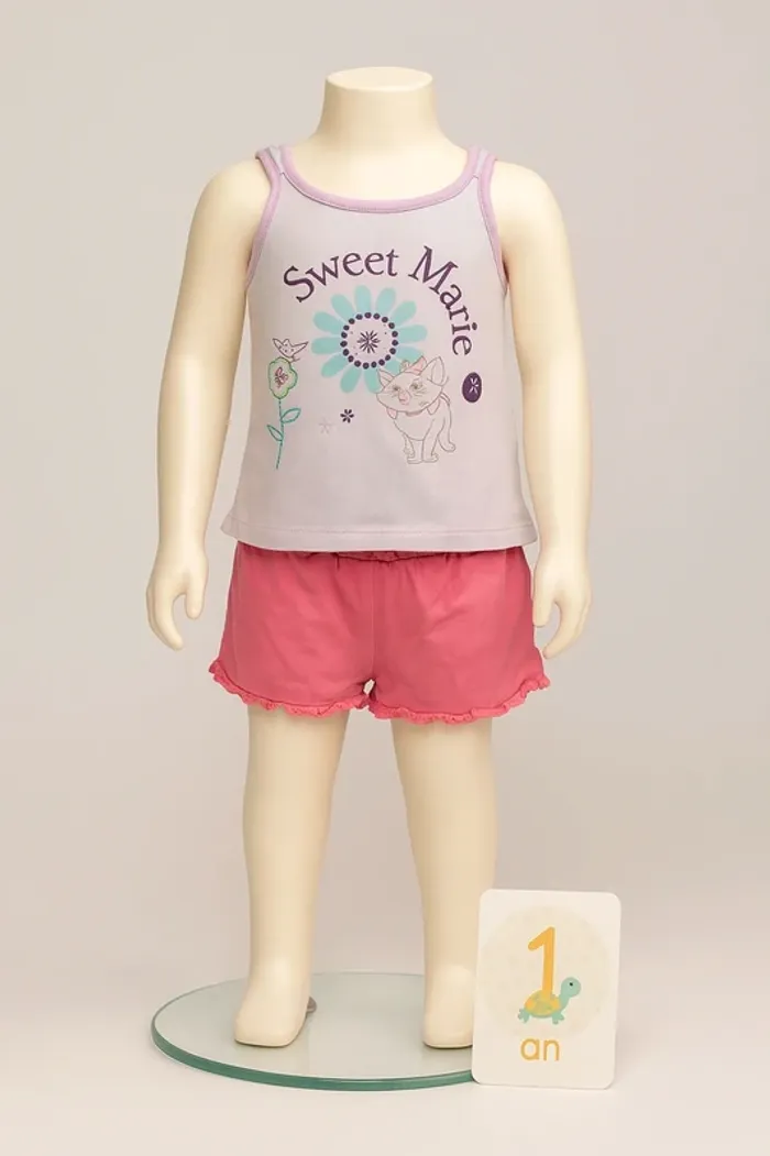 Ensemble bébé fille 1 an