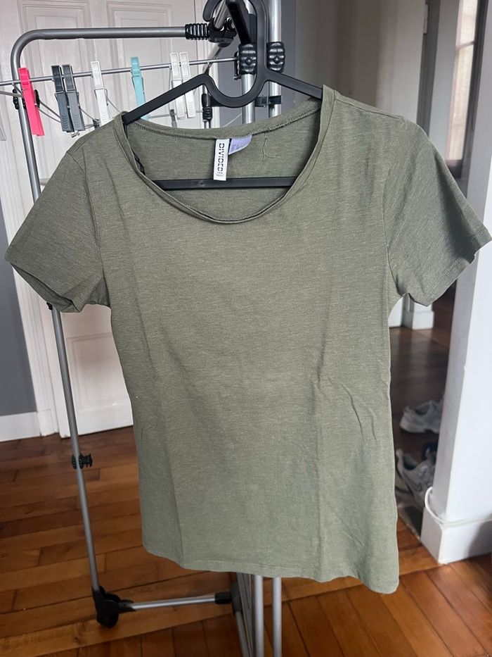 TEE shirt kaki taille S H&M