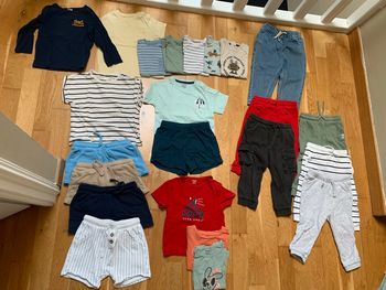 Lots de vêtements garçon 24 moi