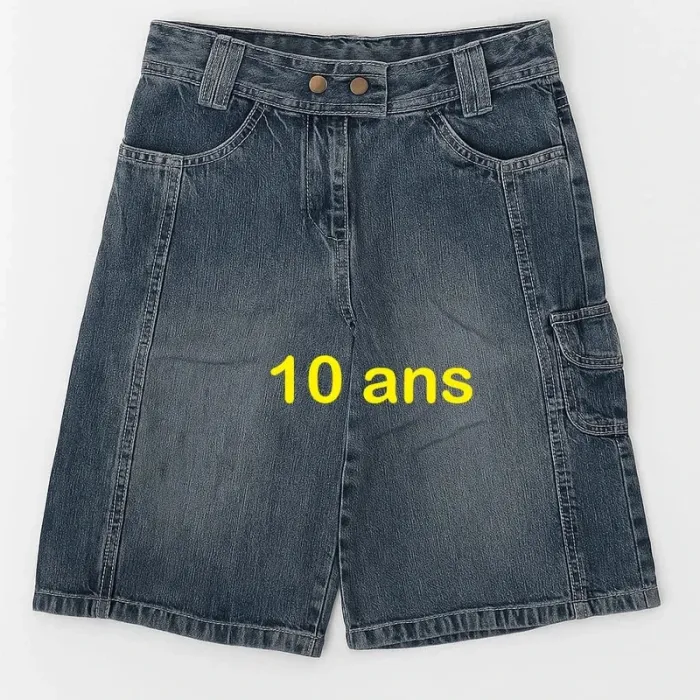 Pantacourt en jeans NKY Taille 10 ans