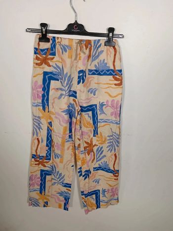 C3 pantalon fin fleurs 12