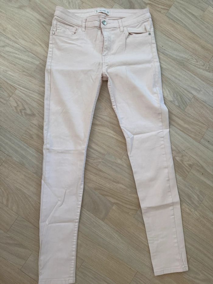 Jean Mango rose pâle – Taille 36 – Très bon état - photo numéro 4