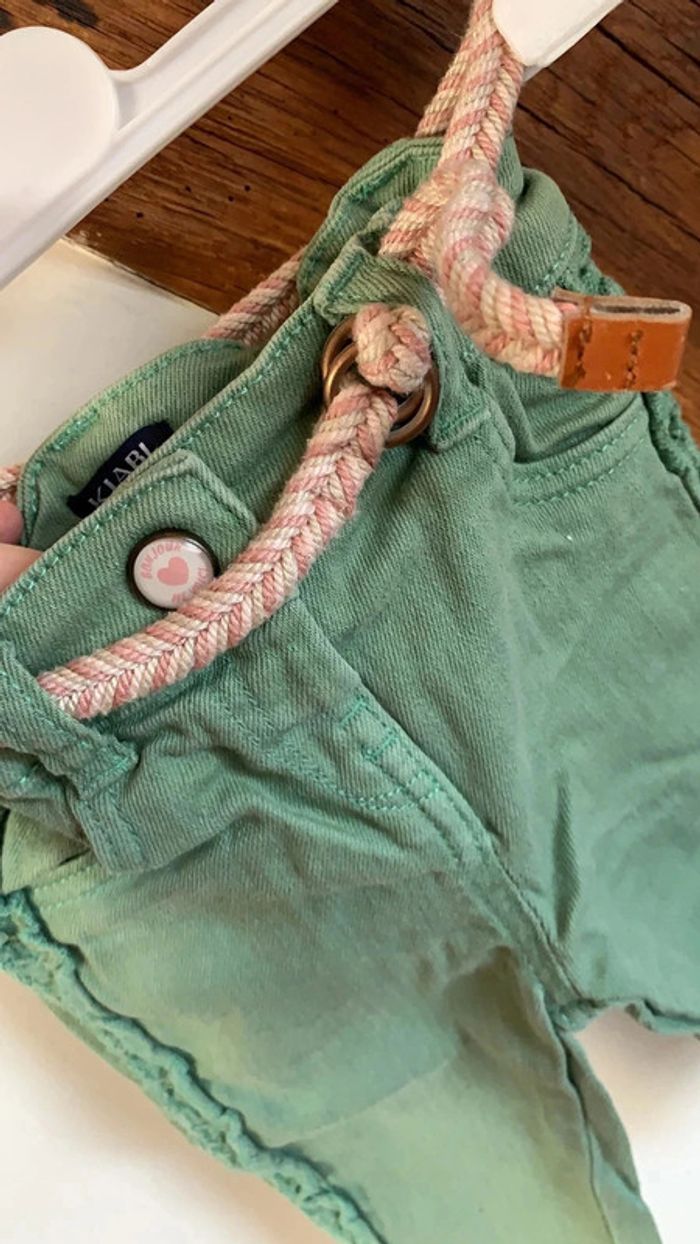 Jean vert - photo numéro 2