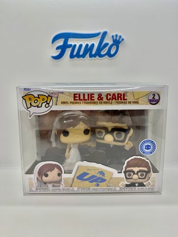 Funko Pop Disney Ellie & Carl 2 Pop In A Box Exclusive 🇺🇸 