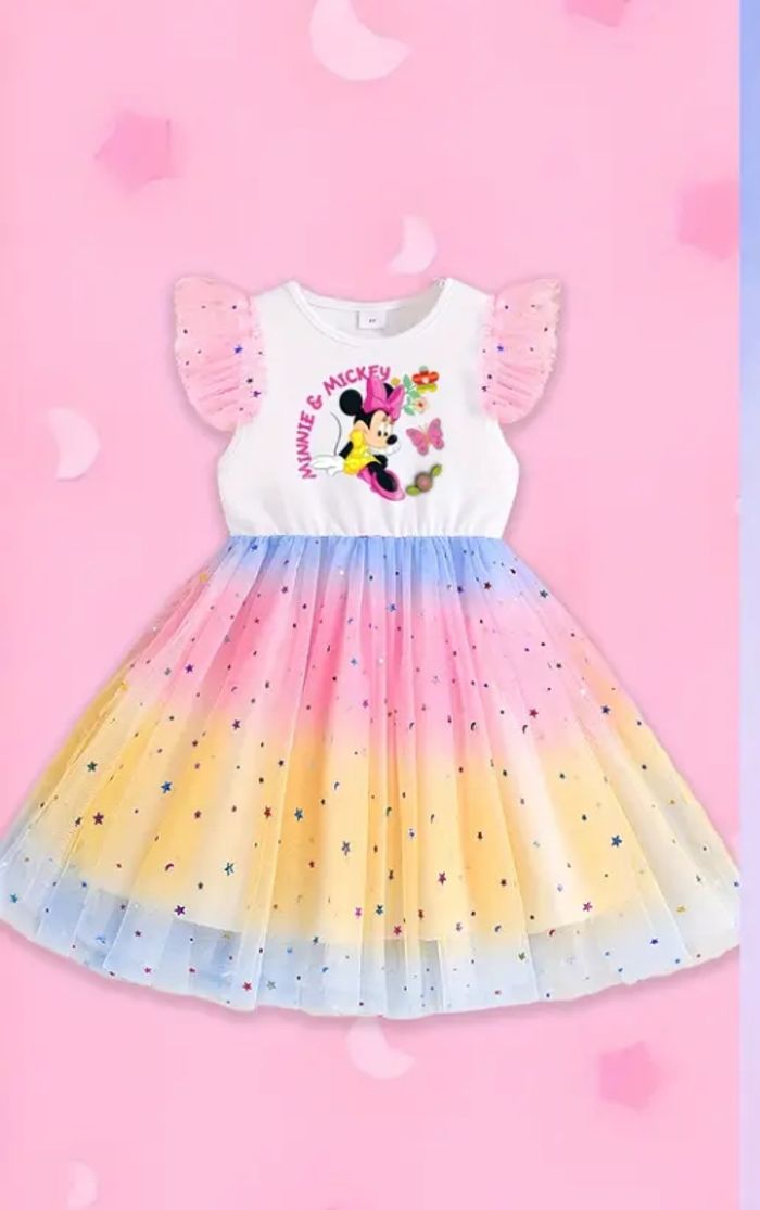 Robe Minnie jupe en tulle 6 ans neuf