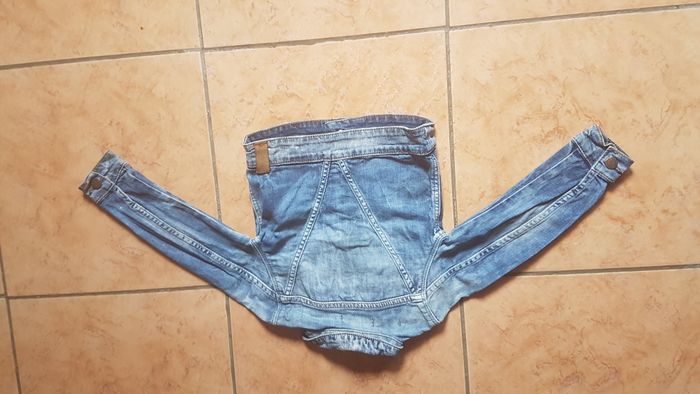 Veste en jeans fille 4 ans bleue Chipie jeans - photo numéro 7
