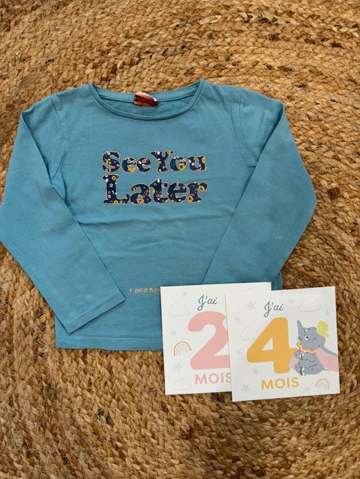 T-shirt fille 2 ans