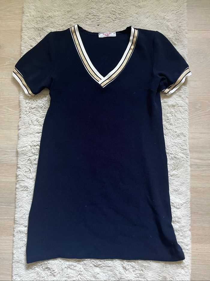 Robe bleu marine