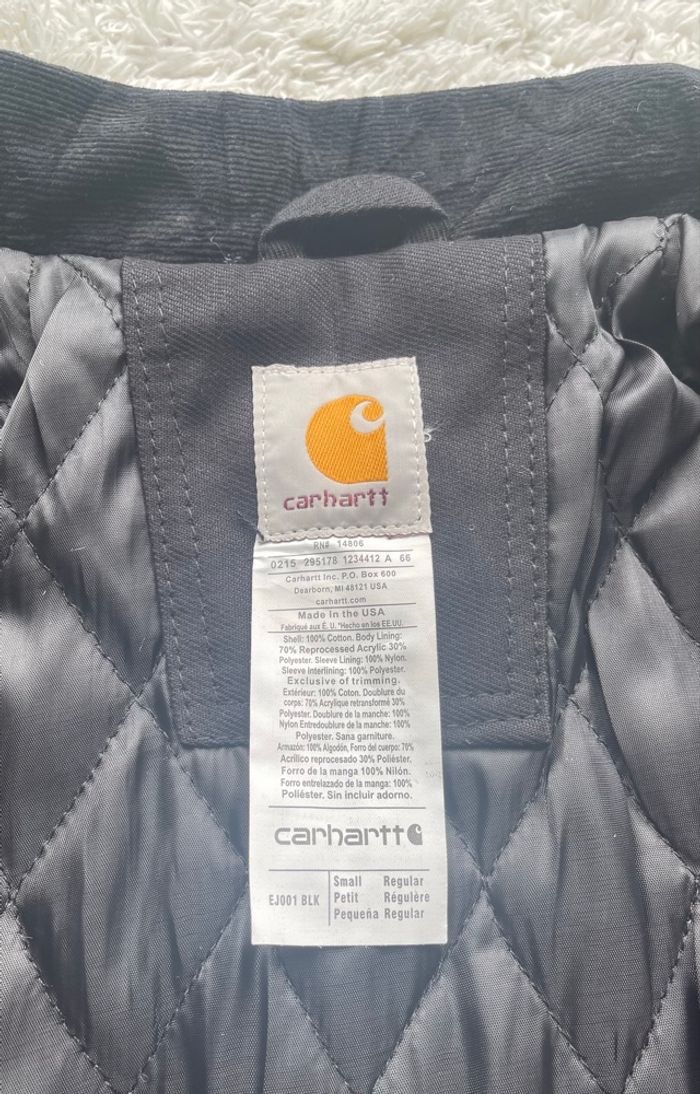 Veste Detroit jacket Carhartt style rework noir - Taille S - photo numéro 5