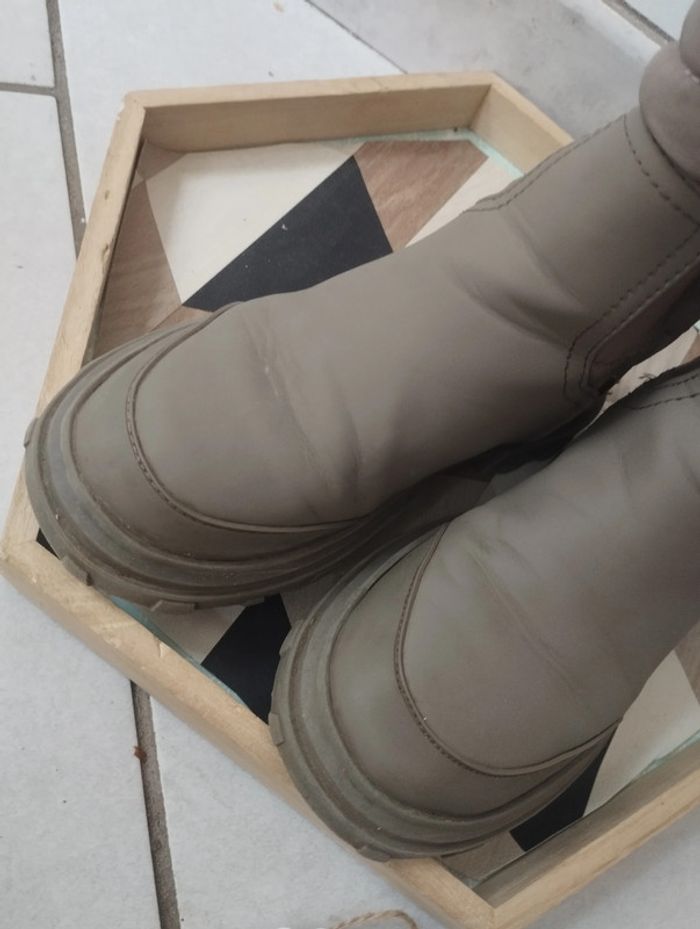 Bottes grises hiver Zara 31 - photo numéro 10