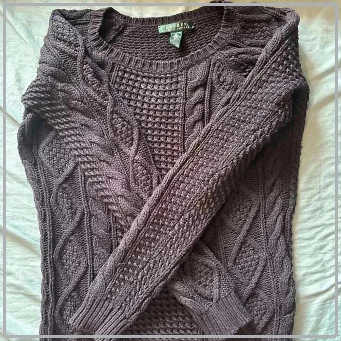 Pull en maille  Ralph  Lauren  taille 38 - photo numéro 4