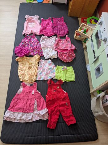 Lot vêtements été sergent major 9mois