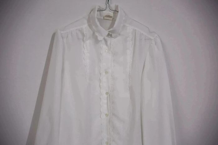 Superbe Chemise blanc vintage 70's (#23735) - photo numéro 5