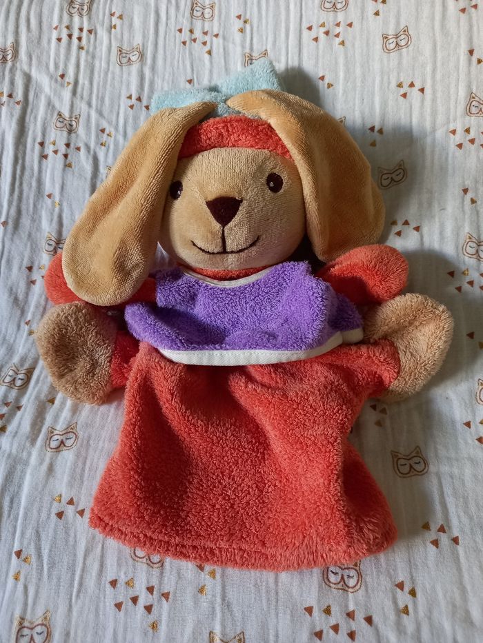 Doudou lapin nounours