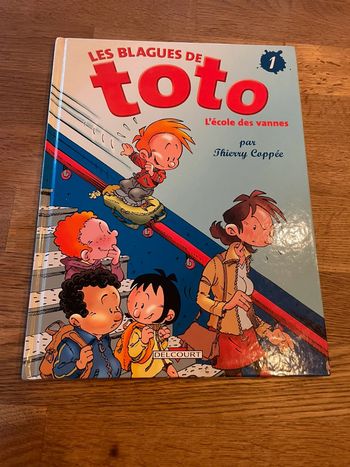 Livre BD Bande dessinée Les blagues de Toto Numéro 1 l’école des vannes