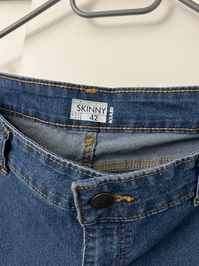 Jean skinny bleu brut Kiabi - photo numéro 3